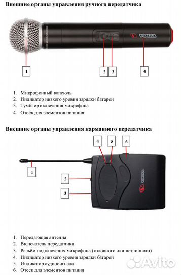 Радиосистема Volta US-1 (716.90)