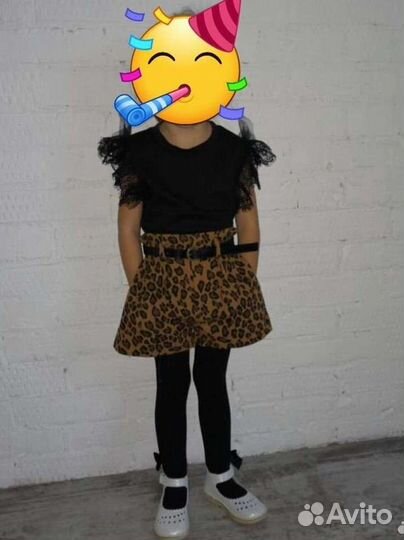 Шорты/юбка шорты джинсовые 104