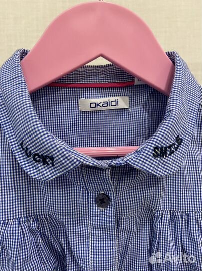 Рубашка для девочки 110