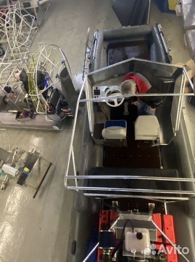 Аэролодка Бриз «Рыбак» Honda D17-135 л.с