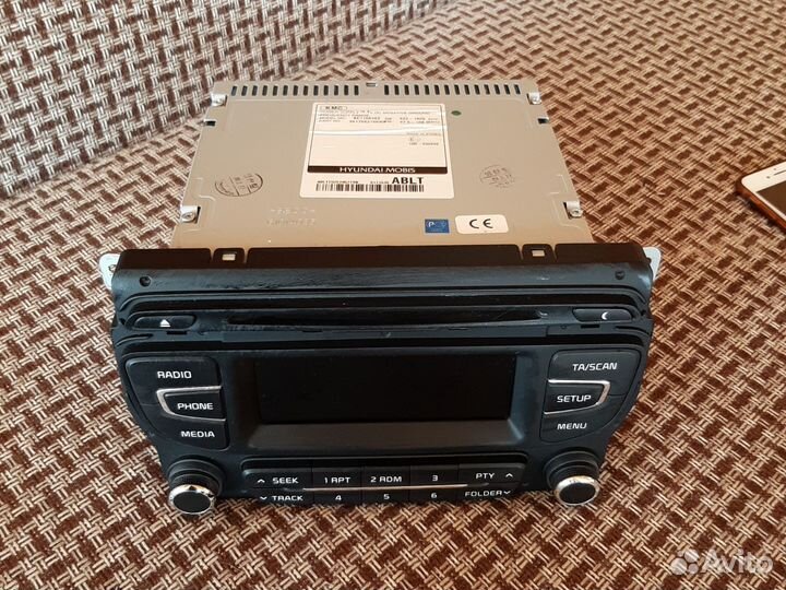 Магнитофон kia rio