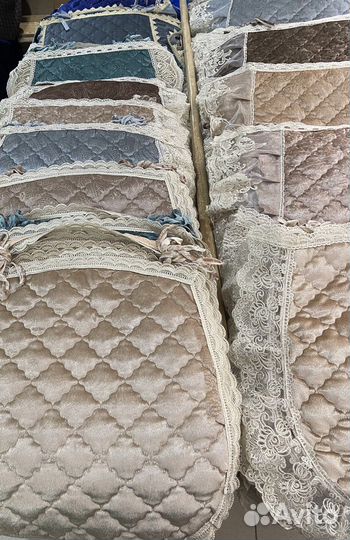 Сидушки на стулья 6 штук