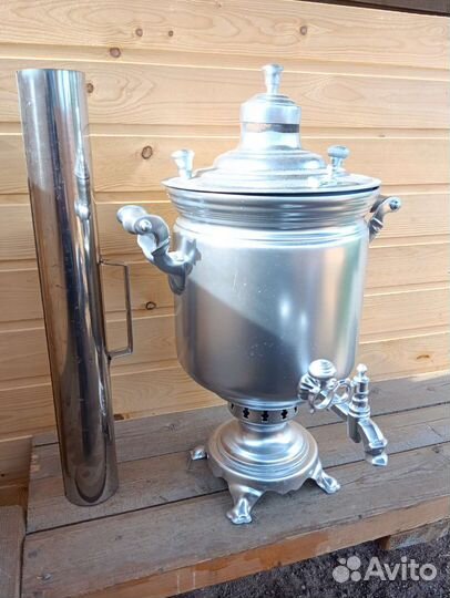 Самовар дровяной угольный