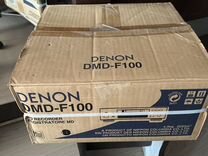 Минидисковая дека дека Denon dmd - f100 новая+5md