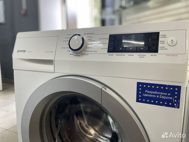 Сиральная машина gorenje sensocare 6,5кг