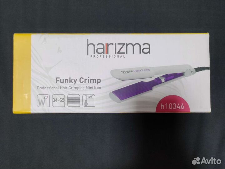 Щипцы-гофре Harizma Funky Crimp H10346