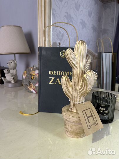 Декор большой кактус Zara home Новый