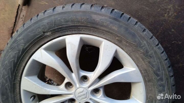 Литые диски на suzuki grand vitara r17