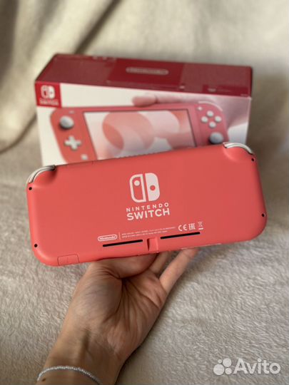 Чип Nintendo Switch Lite+MicroSD+Игры