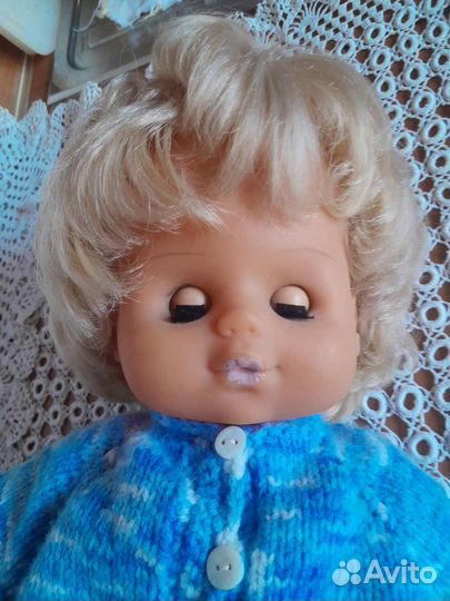 Кукла пупс ГДР 45 см мягкотелый
