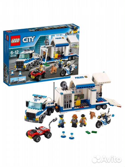 Lego City Police Мобильный командный центр (60139)