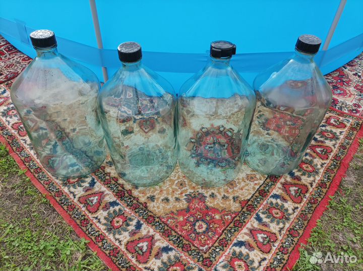 Бутыль стеклянная 20 литров