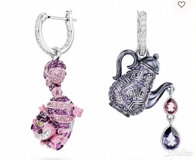 Серьги Swarovski Alice in Wonderland