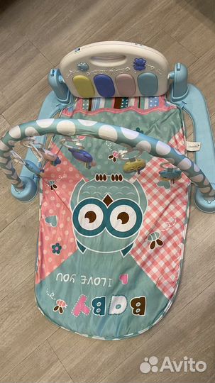 Музыкальный развивающий коврик