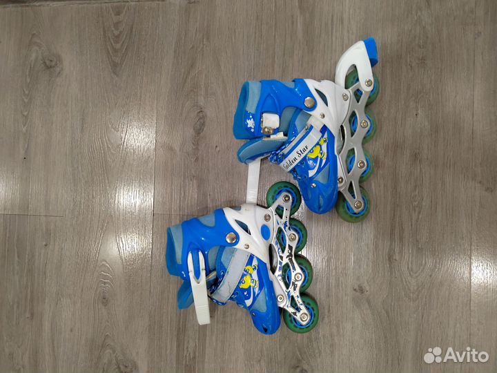 Роликовые коньки детские раздвижные