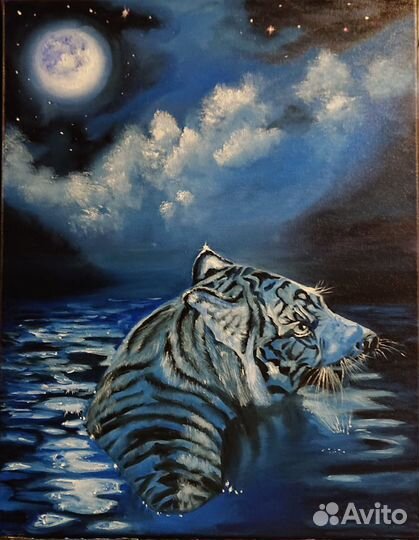 Картина маслом на холсте пейзаж