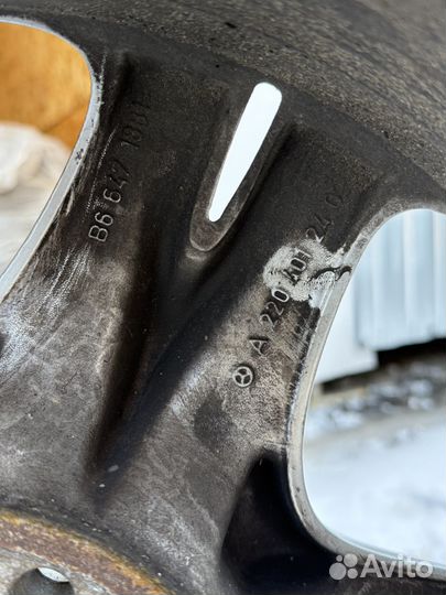 W220 s-class колеса в сборе