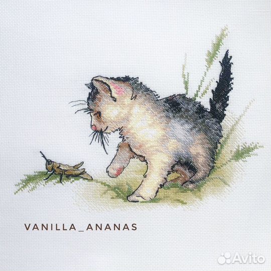 Вышивка крестиком готовая работа