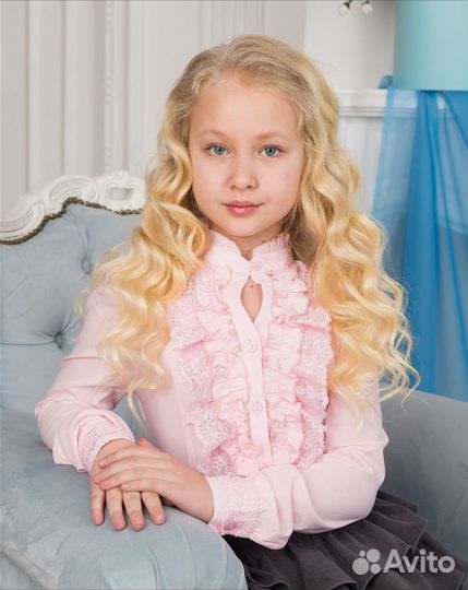 Школьные блузки для девочки 152