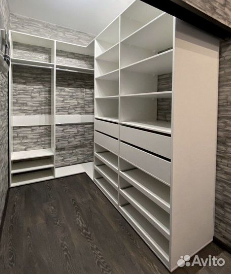 Гардеробная с фабрики