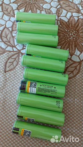 Аккумуляторы 40шт 18650 3400 мАч