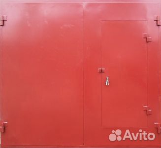 Ворота гаражные металлические новые