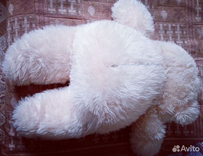 Большая мягкая игрушка енот и медведь