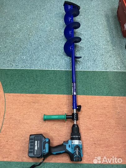 Шуруповерт для ледобура комплект