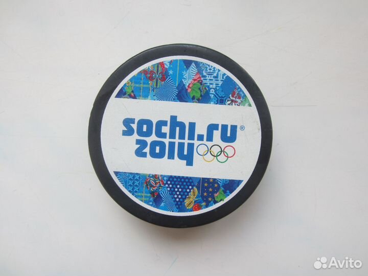 Коллекционная шайба Сочи 2014