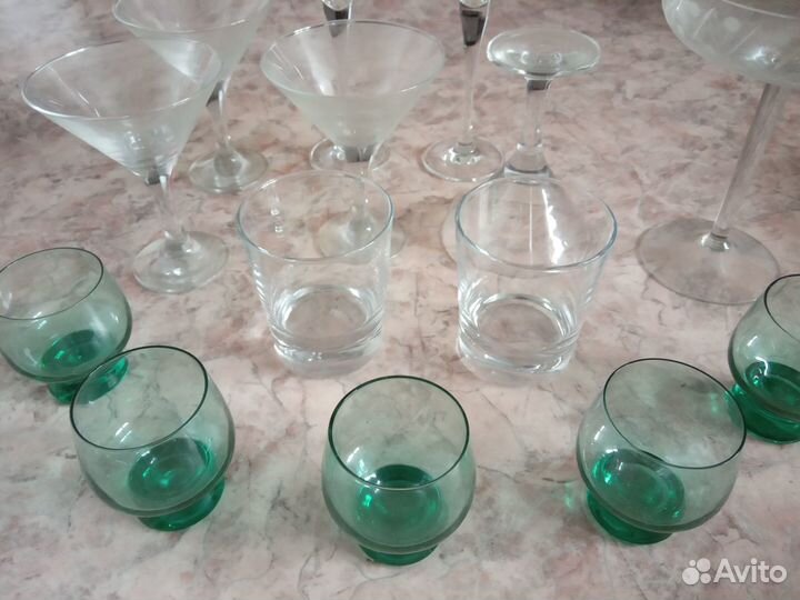 Бокалы фужеры конфетница