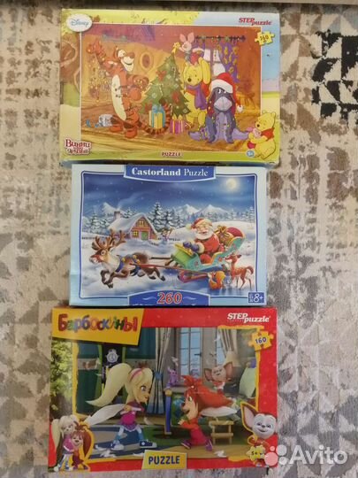 Пазлы и настольная игра 