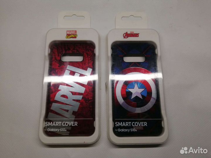 2 Чехла Marvel для Samsung galaxy s10e