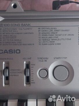 Синтезатор Casio-LK 125