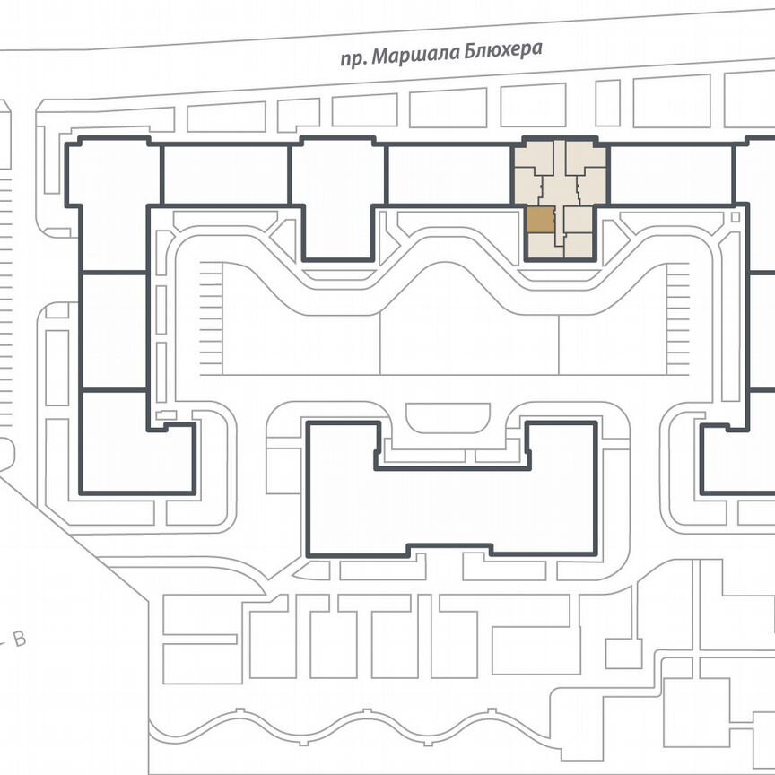 1-к. квартира, 37,7 м², 3/17 эт.