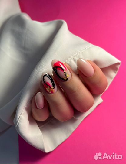 Маникюр с покрытием