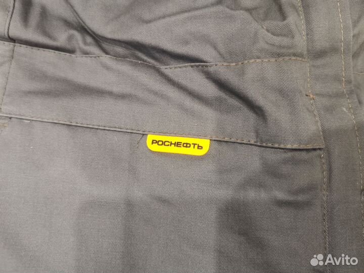 Спецодежда Роснефть 52-54 полукомбинезон зимний