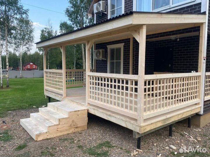 Беседка из дерева