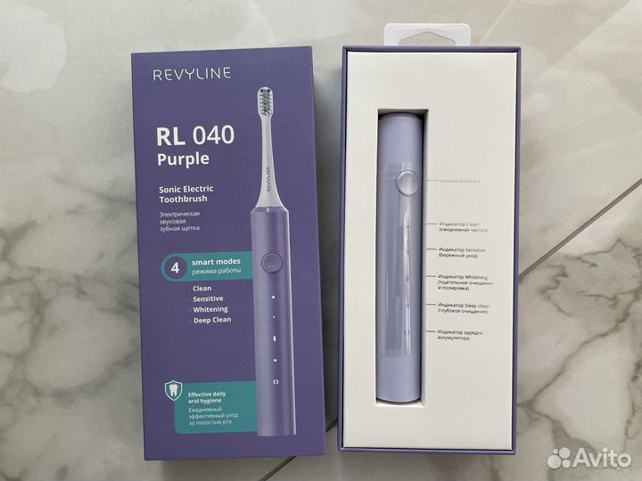 Электрическая зубная щетка Revyline RL 040