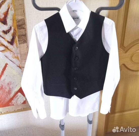 Жилеты и Рубашки 122-128