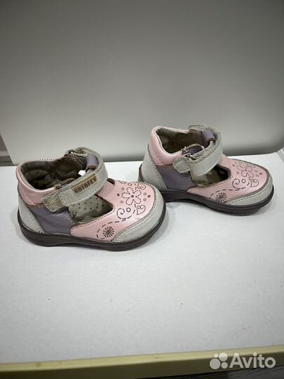 Сандалии для девочки 19 размер