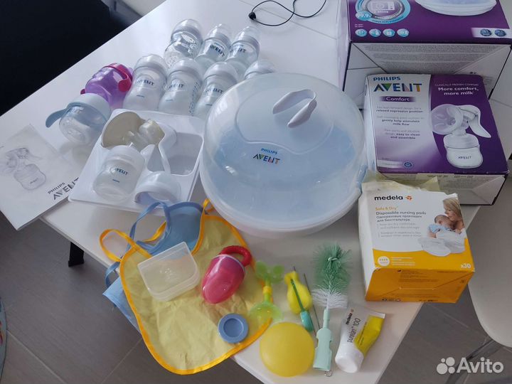 Avent Большой набор молокоотсос стерилизатор бутыл