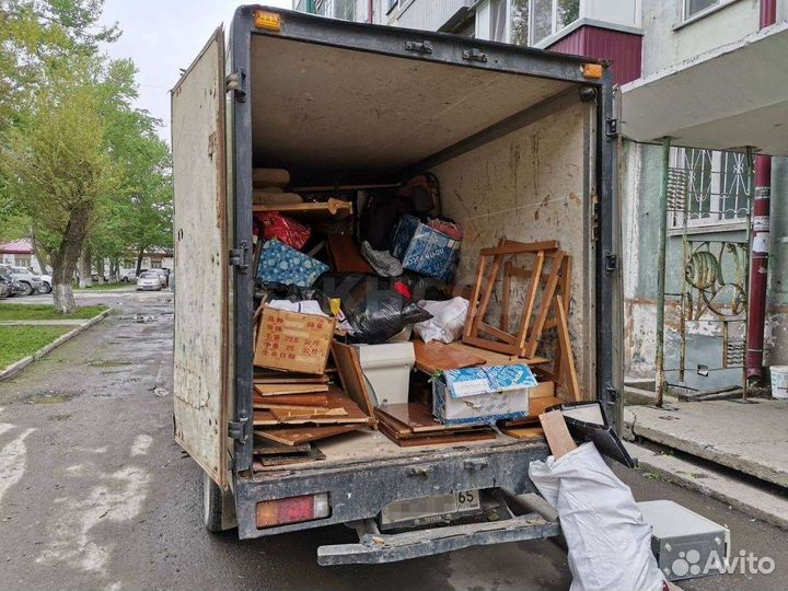 Вывоз мусора газелью