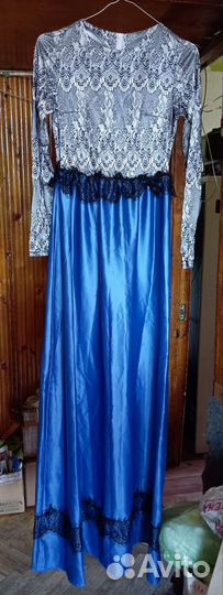 Платье вечернее в пол