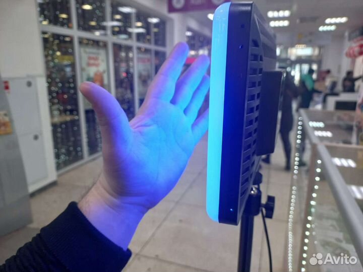 Видеосвет цветной rgb