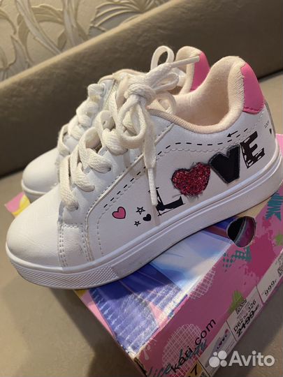 Кеды для девочки 27 28 размер