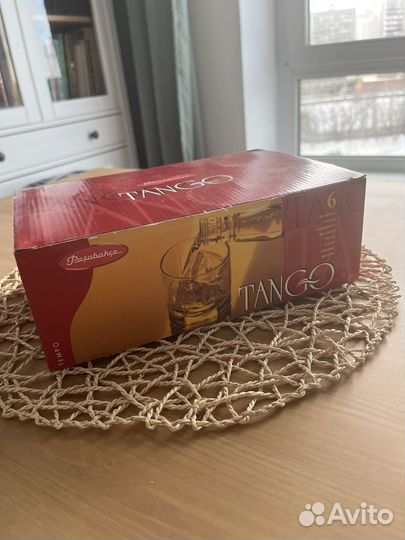 Набор стаканов для коньяка новый