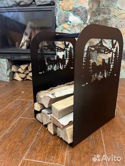 Дровница для камина