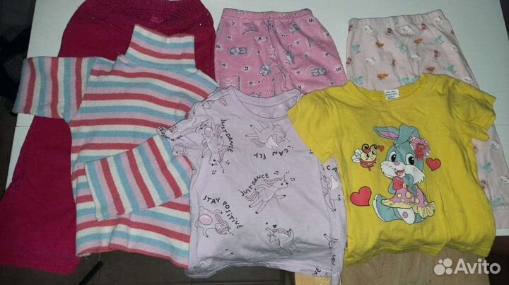 Пакетик вещей на девочку 92