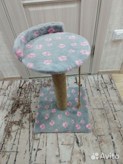 Когтеточка с лежанкой