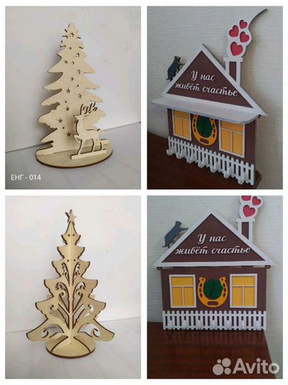 Лазерная резка копилки купюрницы игрушки ключницы